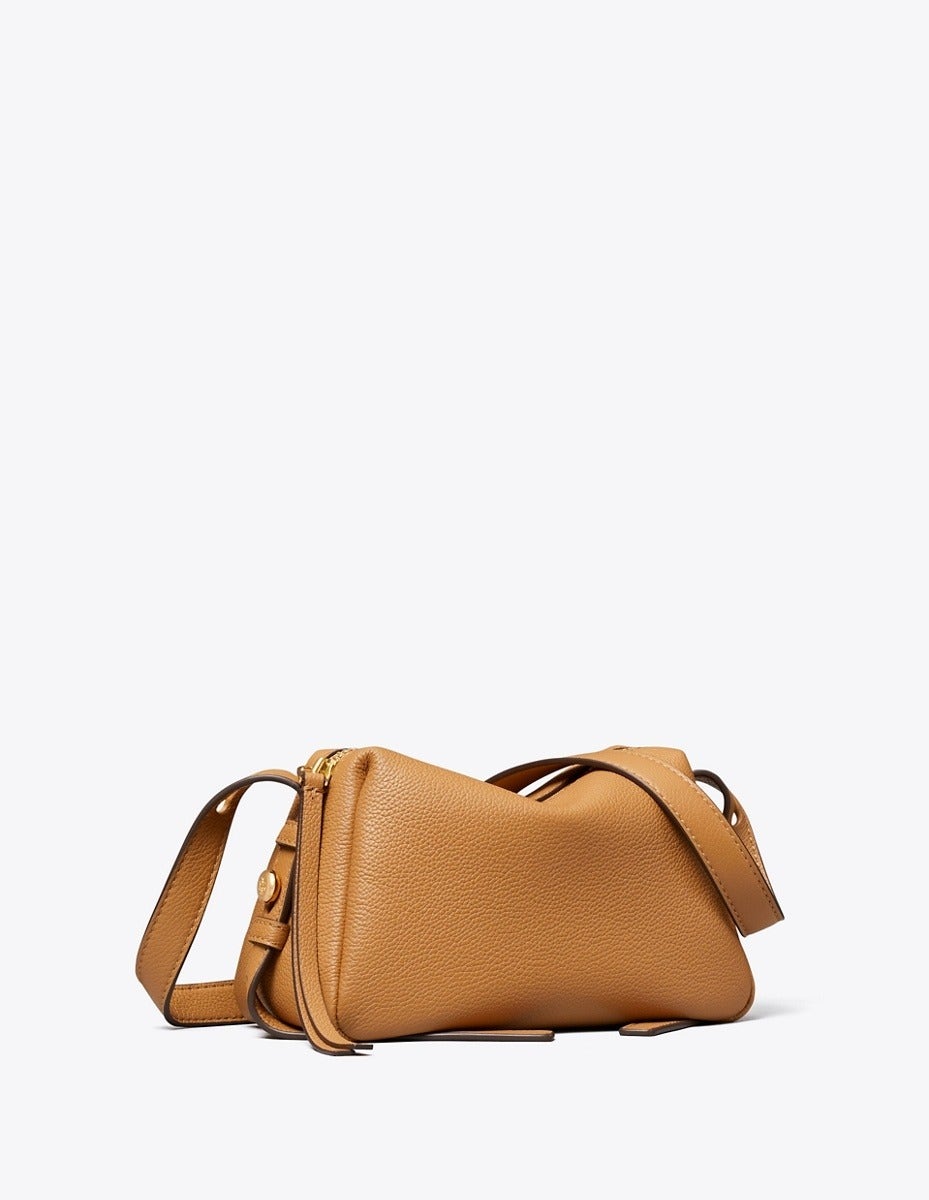T MONOGRAM BUCKET BAG TORY NAVY