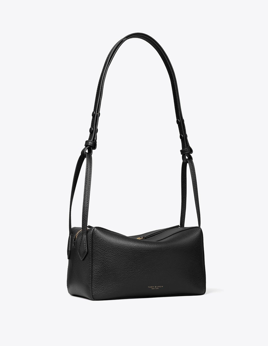 T MONOGRAM BUCKET BAG TORY NAVY